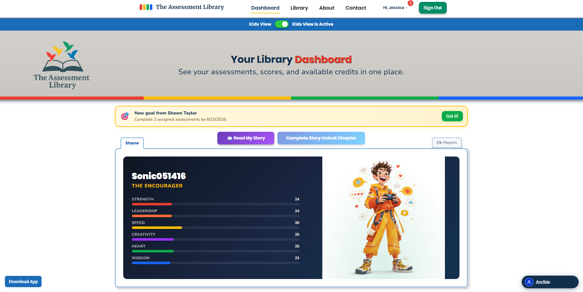 Earn story tokens